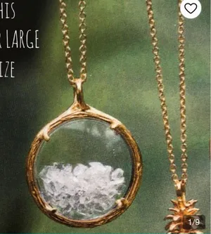 Catherine Weitzman birthday shaker necklace Gold thumbnail 2
