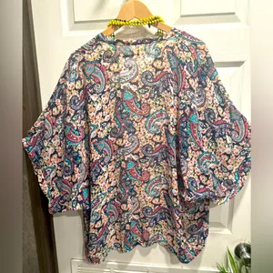 Xhilaration Kimono Floral Print for Women Size XL thumbnail 3