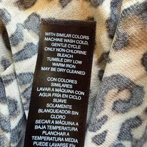 White House Black Market‎ Brown Leopard Cowl Neck Tank Top Small Y2K Mob Wife thumbnail 8