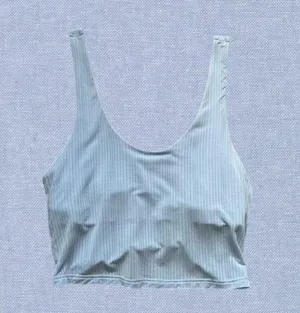 Aerie Lightweight Sports Tank Top Size S in Baby Blue thumbnail 1