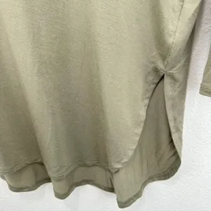 Aritzia Babaton Tunic Top Sage Green 3/4 Sleeve Round Neck‎ Casual Relaxed Chic thumbnail 5