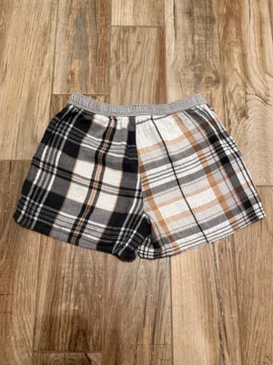 Aerie Women's Plaid Cotton Gauze Shorts thumbnail 3