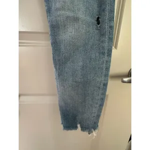 Zara High Waisted Skinny Washed Out Frayed Edges Denim Jeans Women's Sz 2 thumbnail 6