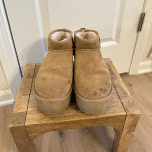 UGG Classic Ultra Mini Platform Boot in Chestnut Size US 9 thumbnail 4