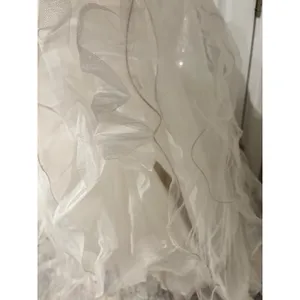 Precious Divas White Silver Sequin Crystal‎ Halter Mermaid Pageant Prom Dress 6 thumbnail 5