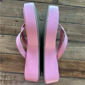 Seychelles Sunflower Pink Platform Summer Thong Sandals 6 thumbnail 9