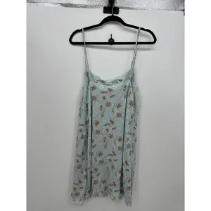 Apt 9 Women 2X Blue Floral Lace Chemise Nightgown Sleepwear Intimates Slip Dress thumbnail 2
