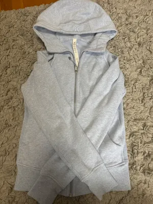Lululemon Full-Zip Scuba Hoodie Blue thumbnail 1