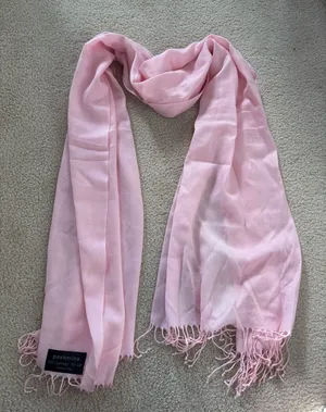 pashmina Soft Light Pink Wrap Scarf thumbnail 1