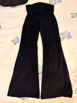 Alo yoga fold over leggings thumbnail 4