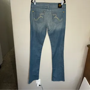 Rock & Republic NWT Kassandra Bootcut Mid Rise Light Was Denim Jeans‎ thumbnail 8