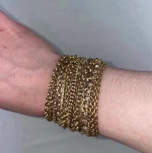 Gold Gem Bracelet thumbnail 1