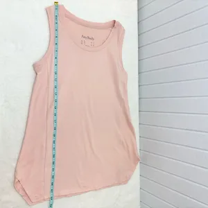 AnyBody Soft Peach Coral Oversize Tank Top‎ Size XS thumbnail 5
