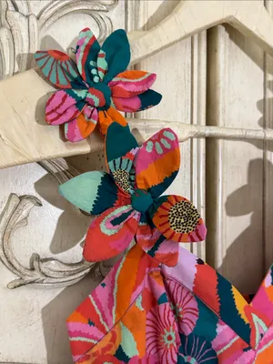 Farm Rio x Anthropologie Pleated Tropical Palm Midi Dress Size XXSmall thumbnail 8