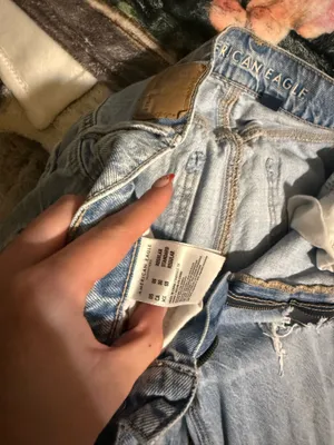 American Eagle Jeans Baggy Wide-Leg Super High-Rise thumbnail 2