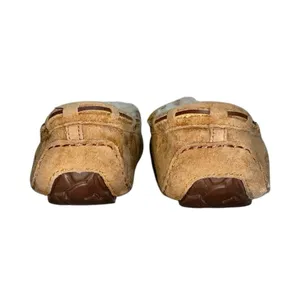 UGG Dakota Chestnut Brown Suede Leather Wool Lined Moccasin Slipper Loafer Shoes thumbnail 7