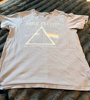 Pink Floyd ' The Dark Side of the Moon' Graphic Tee - Grey thumbnail 1