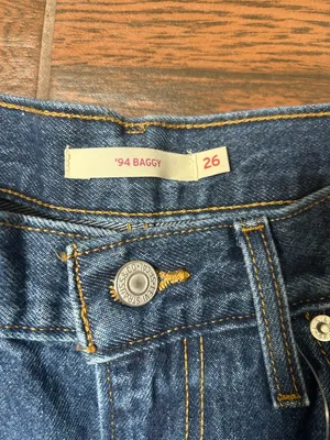 Levi’s Wide Leg 94 Blue Baggy Denim Jeans thumbnail 3