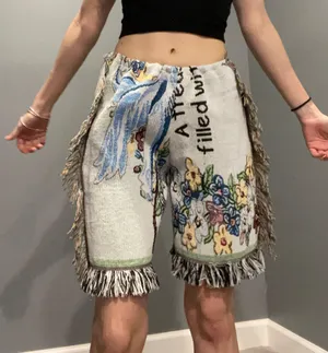 blanket shorts Multi Size 34 thumbnail 1