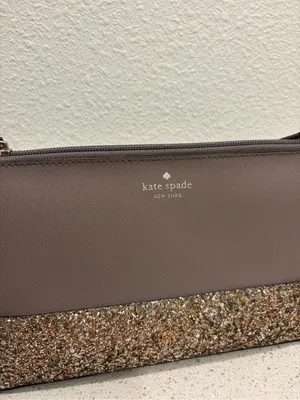 Kate Spade Greta Court Ramey Cityscape Glitter Crossbody Bag Women’s Purse EUC thumbnail 3