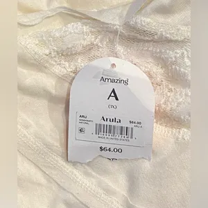 Arula Beatrice Lace Tee NWT 1X thumbnail 3
