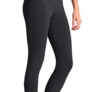 Athleta Capri S Black‎ Ruched Cropped - Size S. thumbnail 2