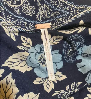 Free People Floral Paisley Tube Top thumbnail 3