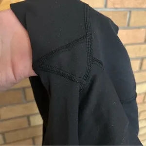 Lululemon Athletica Criss Cross Mesh Leggings Women's Black Athletic Size 4 thumbnail 5