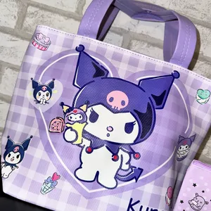 Sanrio Kuromi lunch bag and coin pouch thumbnail 2