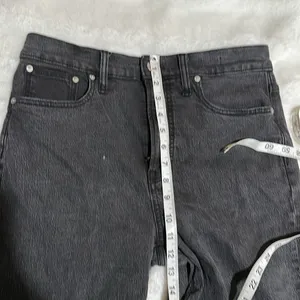 Madewell size 28 The Perfect Vintage Denim high rise cropped jeans thumbnail 12
