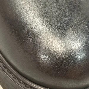Vintage Foundry Co. Black Leather FILO Combat Boots Shoes 8.5 NO INSOLES thumbnail 8