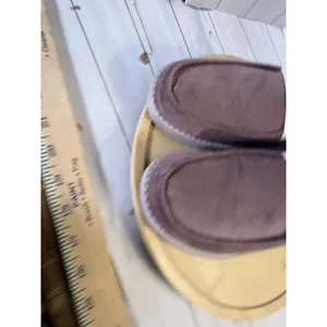 Hey Dude Women's Size 8 Wendy Corduroy Antique Rose with Leopard Print Heel thumbnail 5