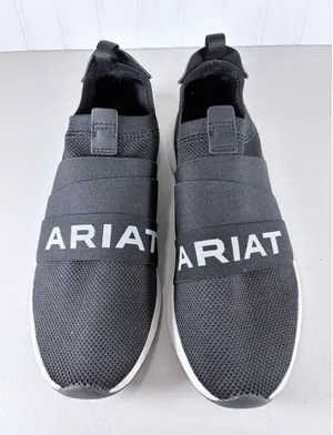 Ariat‎ Revive Black Mesh Slip On Sneakers Womens 9.5B 10035853 thumbnail 1