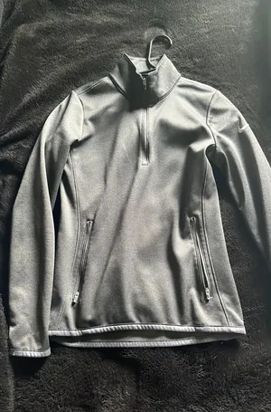 Nike Zip-Up Jacket Grey Dark women’s extra small  thumbnail 1