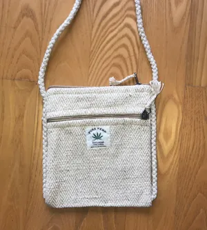 Hemp Crossbody Passport Bag️ thumbnail 1