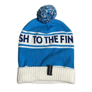 New Balance Abbott Dash to the Finish Line 5K Running Knit Pom Pom Beanie OS thumbnail 2