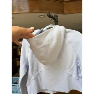 Lululemon Scuba Oversized Funnel-Neck Half Zip blue XS-S thumbnail 6