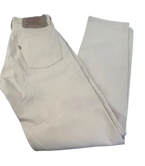 Levi’s 501 button fly Vintage peach pink denim jeans size 26” x 31.5” red tab thumbnail 1