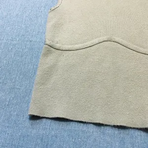 Abercrombie & Fitch Knit Underbust Corset Tank Size S in Beige thumbnail 2