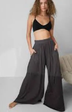 LUNYA Organic Pima Wide‎ Leg Pants thumbnail 1