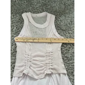 Anthropologie Daily Practice Forward Line Midi Tank Dress in Light Pink Size XXS thumbnail 13