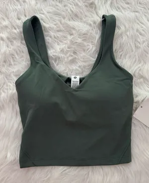 Lululemon Align Tank Top Grey Eucalyptus Size 2 thumbnail 1