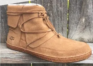 UGG Men's Chestnut/Tan Suede Ankle Boots thumbnail 1