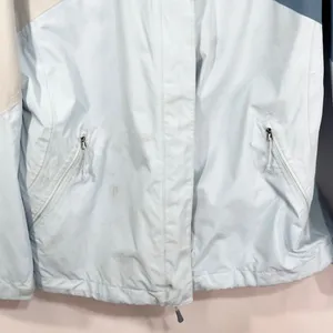 The North Face XL Jacket Colorblock Windbreaker Hooded Blue‎ Hiking Coat C thumbnail 11