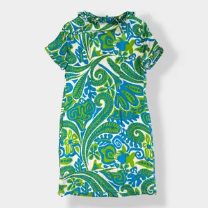 Skirtin Around Tropical‎ Floral print Silk dress Size 2 thumbnail 8