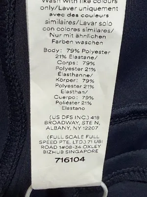 Halara Flex High Waisted Back Side Pocket Slight Flare Work Pants Small Navy NWT thumbnail 7