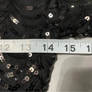 Lulu’s Star Dust Black Sequin Bodycon Dress Size XS thumbnail 9