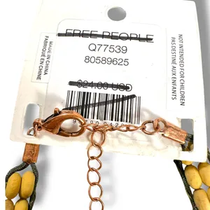 Free People East To West Anklet in Natural Copper Ox NWT Beach Bohemian Summer thumbnail 10