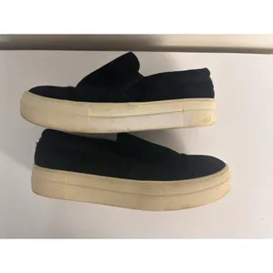 Steve Madden Gills Black SuedeSlip On Platform Sneaker Women’s 6M thumbnail 5