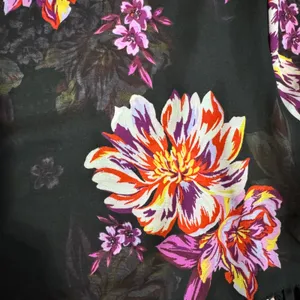 Cottagecore Womens Tunic‎ 2X Black Floral Sheer Mesh Babydoll Button Front Top thumbnail 13